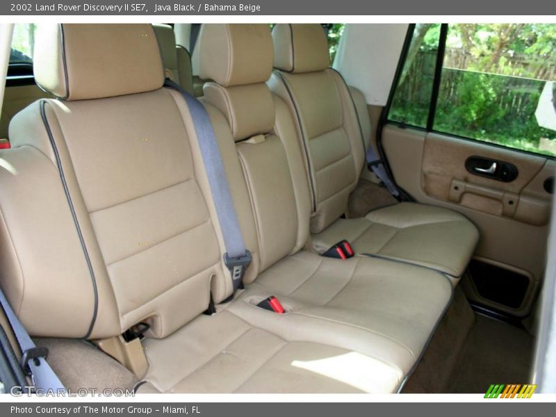 Java Black / Bahama Beige 2002 Land Rover Discovery II SE7