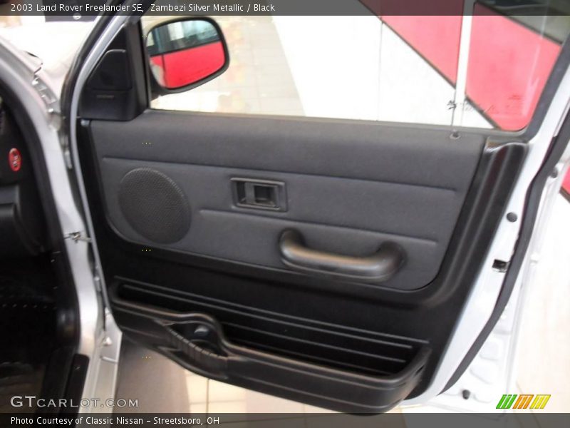 Zambezi Silver Metallic / Black 2003 Land Rover Freelander SE
