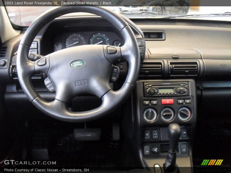 Zambezi Silver Metallic / Black 2003 Land Rover Freelander SE