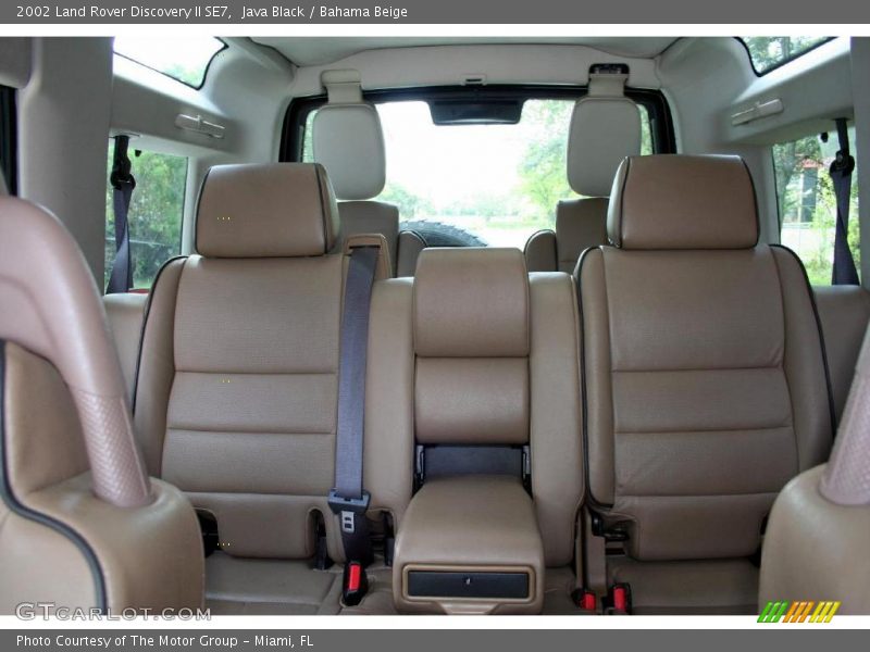 Java Black / Bahama Beige 2002 Land Rover Discovery II SE7