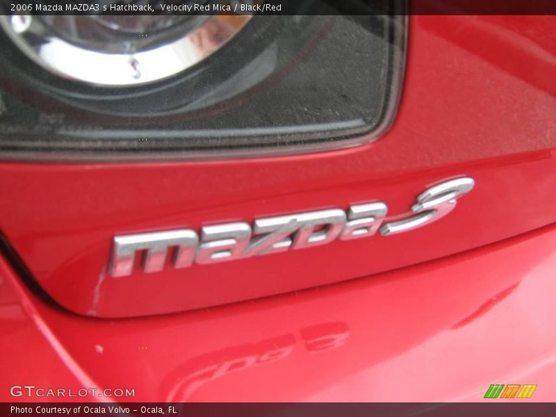 Velocity Red Mica / Black/Red 2006 Mazda MAZDA3 s Hatchback