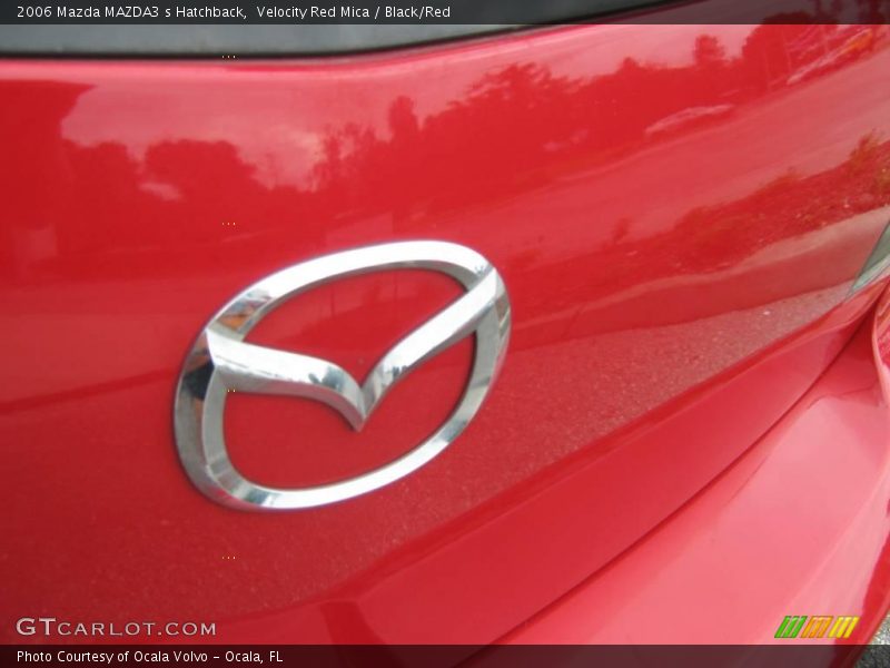Velocity Red Mica / Black/Red 2006 Mazda MAZDA3 s Hatchback