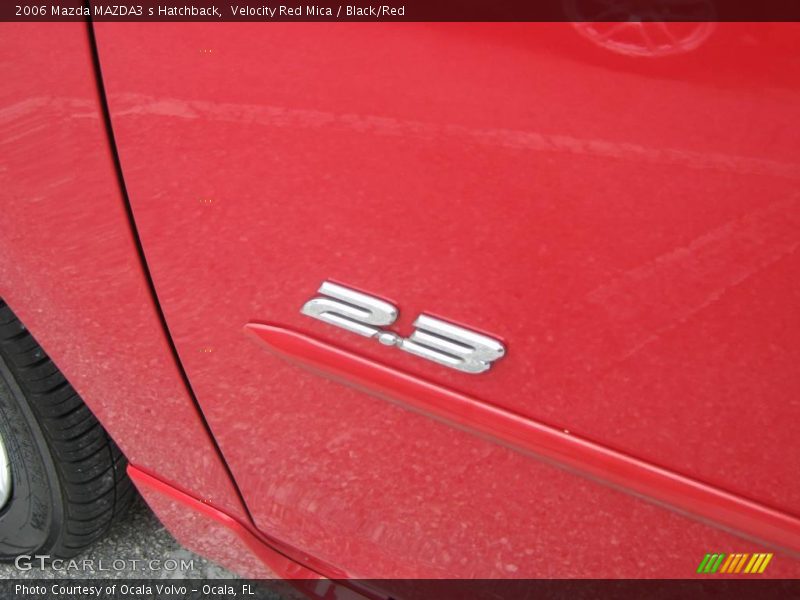 Velocity Red Mica / Black/Red 2006 Mazda MAZDA3 s Hatchback