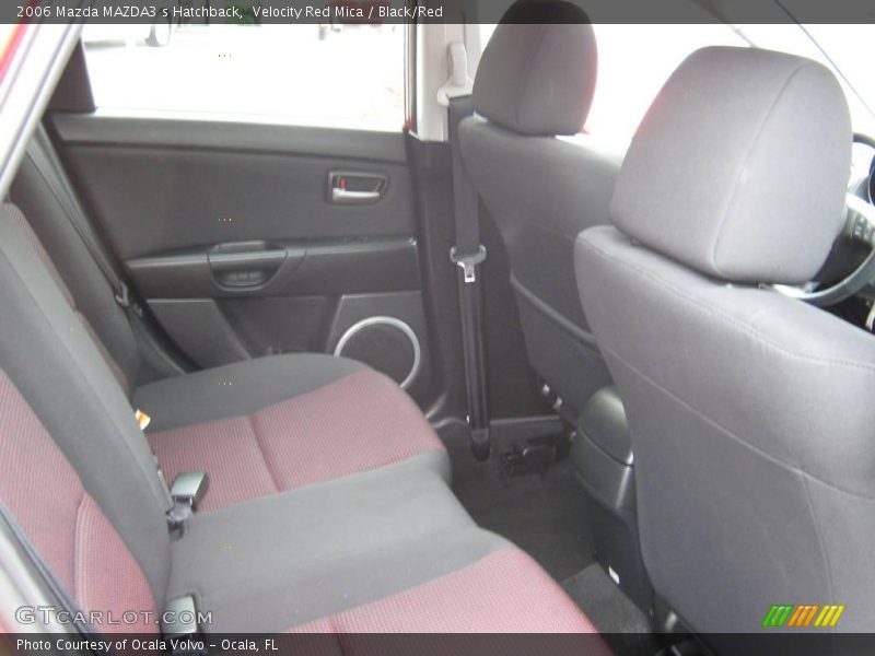 Velocity Red Mica / Black/Red 2006 Mazda MAZDA3 s Hatchback