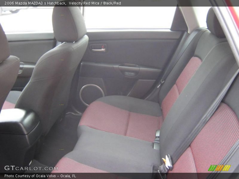 Velocity Red Mica / Black/Red 2006 Mazda MAZDA3 s Hatchback