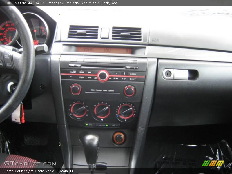 Velocity Red Mica / Black/Red 2006 Mazda MAZDA3 s Hatchback