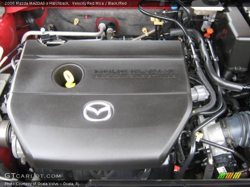 Velocity Red Mica / Black/Red 2006 Mazda MAZDA3 s Hatchback