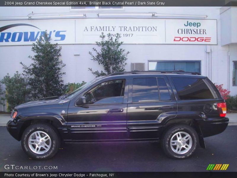 Brillant Black Crystal Pearl / Dark Slate Gray 2004 Jeep Grand Cherokee Special Edition 4x4