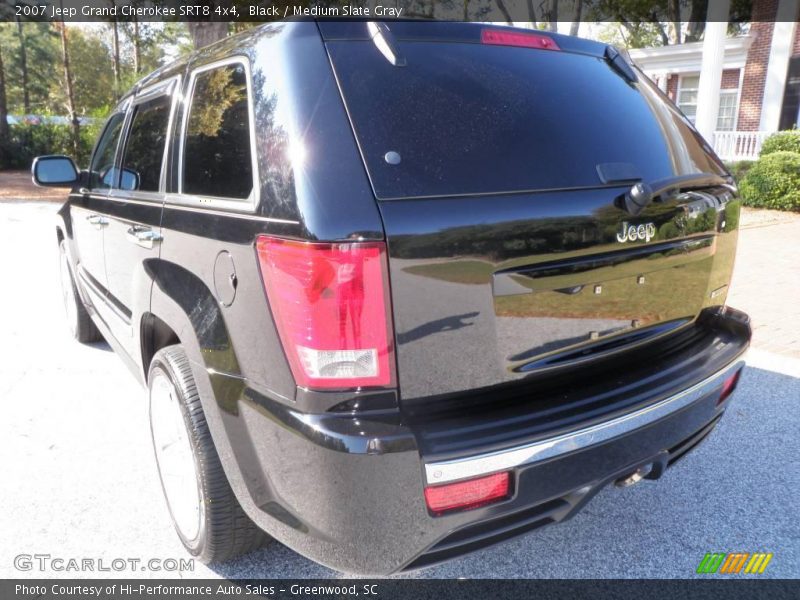 Black / Medium Slate Gray 2007 Jeep Grand Cherokee SRT8 4x4