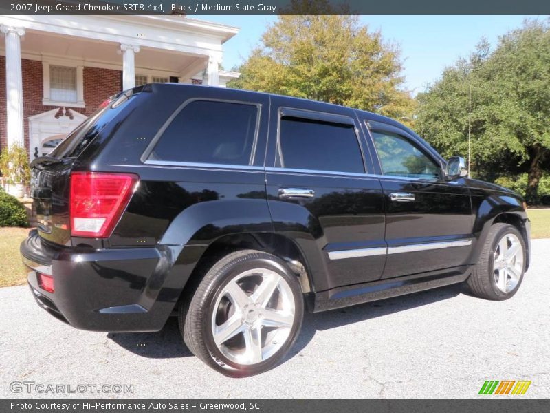 Black / Medium Slate Gray 2007 Jeep Grand Cherokee SRT8 4x4