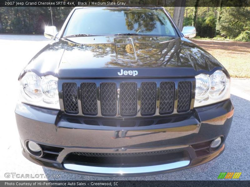 Black / Medium Slate Gray 2007 Jeep Grand Cherokee SRT8 4x4