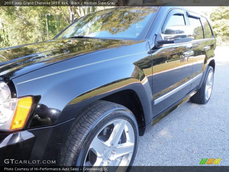 Black / Medium Slate Gray 2007 Jeep Grand Cherokee SRT8 4x4