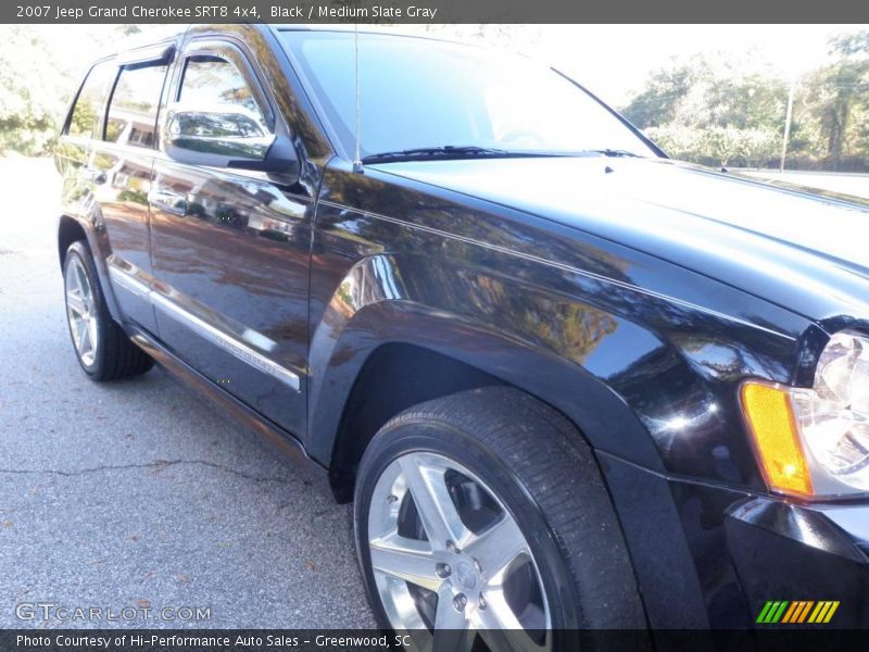 Black / Medium Slate Gray 2007 Jeep Grand Cherokee SRT8 4x4