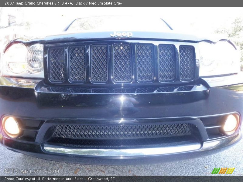 Black / Medium Slate Gray 2007 Jeep Grand Cherokee SRT8 4x4