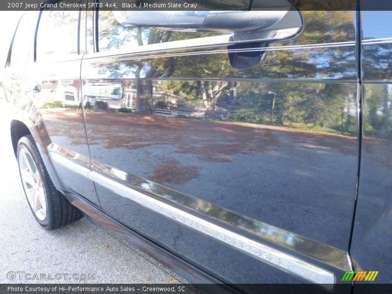 Black / Medium Slate Gray 2007 Jeep Grand Cherokee SRT8 4x4