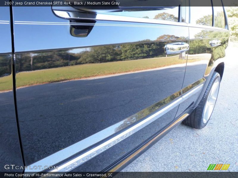 Black / Medium Slate Gray 2007 Jeep Grand Cherokee SRT8 4x4