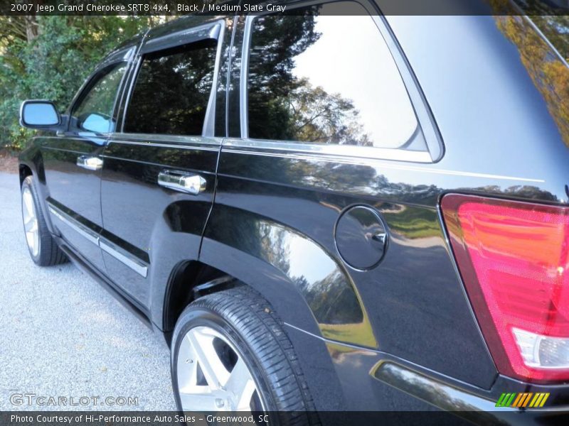 Black / Medium Slate Gray 2007 Jeep Grand Cherokee SRT8 4x4