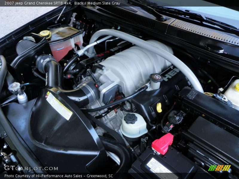 Black / Medium Slate Gray 2007 Jeep Grand Cherokee SRT8 4x4