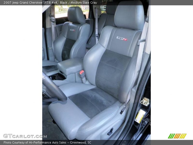Black / Medium Slate Gray 2007 Jeep Grand Cherokee SRT8 4x4