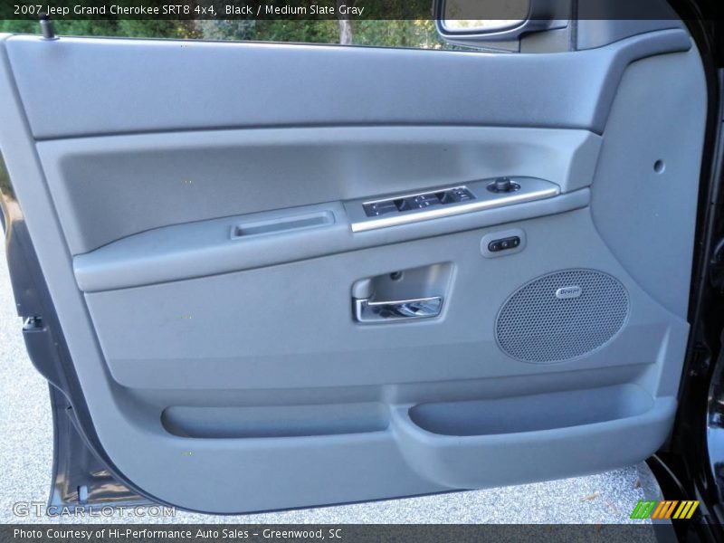 Black / Medium Slate Gray 2007 Jeep Grand Cherokee SRT8 4x4