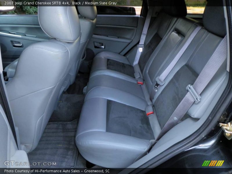Black / Medium Slate Gray 2007 Jeep Grand Cherokee SRT8 4x4
