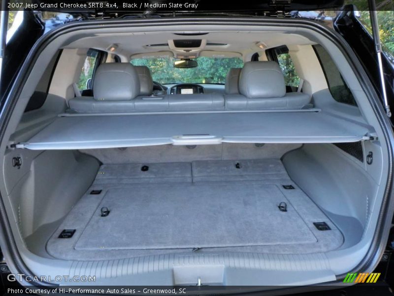 Black / Medium Slate Gray 2007 Jeep Grand Cherokee SRT8 4x4
