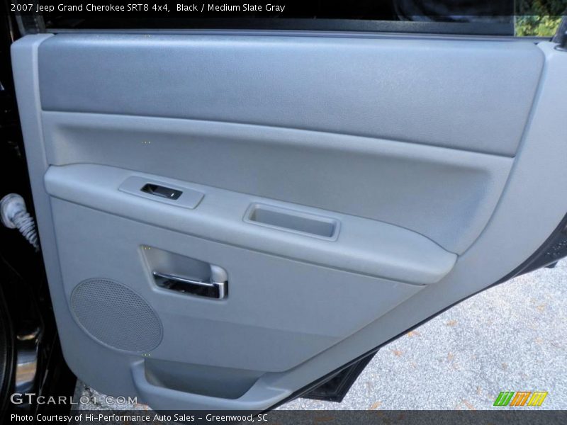 Black / Medium Slate Gray 2007 Jeep Grand Cherokee SRT8 4x4