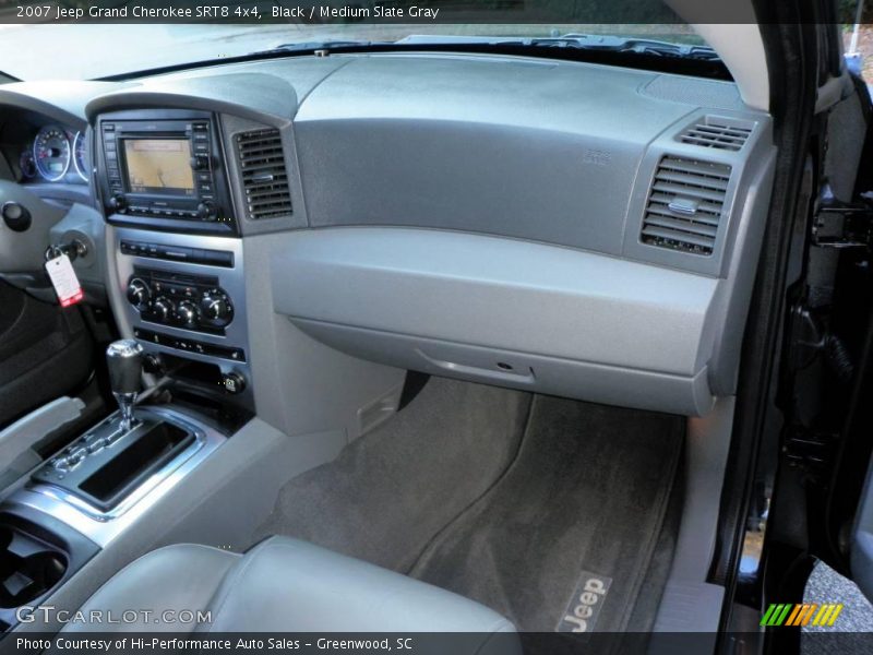 Black / Medium Slate Gray 2007 Jeep Grand Cherokee SRT8 4x4