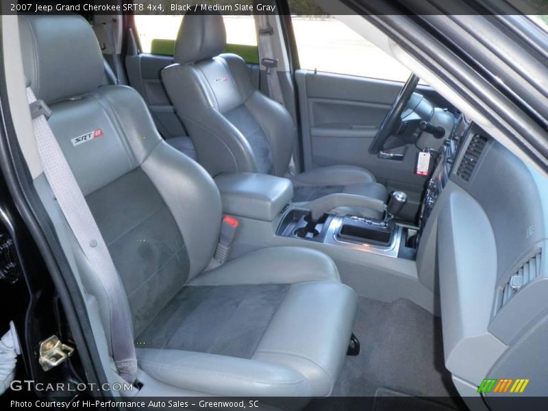 Black / Medium Slate Gray 2007 Jeep Grand Cherokee SRT8 4x4