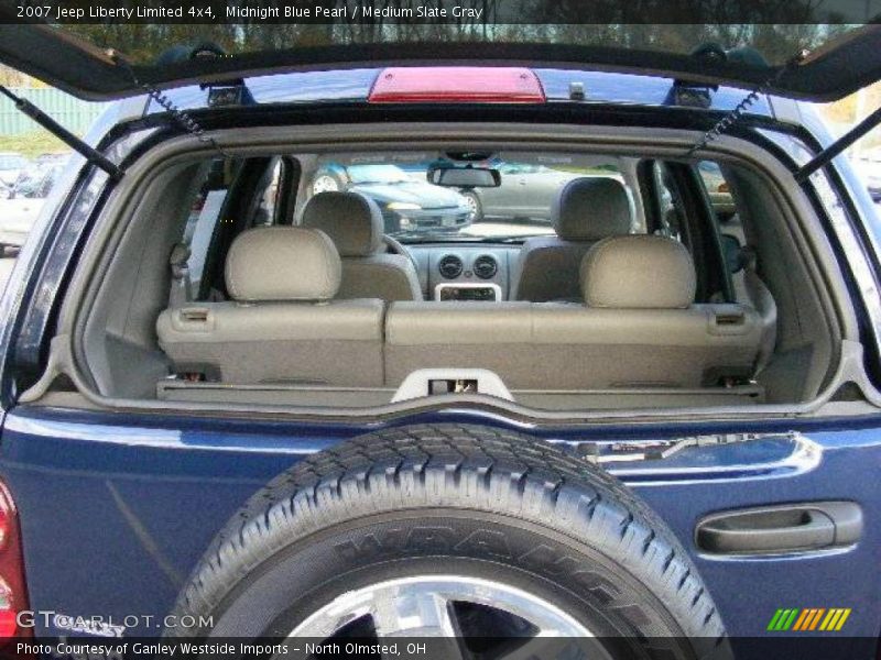 Midnight Blue Pearl / Medium Slate Gray 2007 Jeep Liberty Limited 4x4