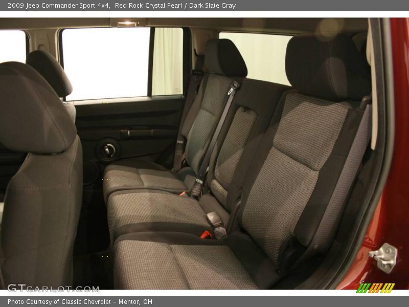 Red Rock Crystal Pearl / Dark Slate Gray 2009 Jeep Commander Sport 4x4