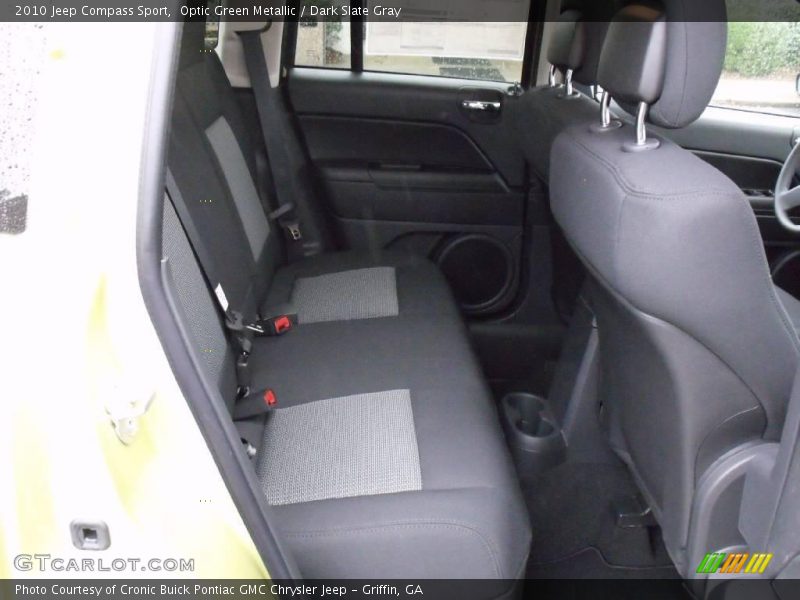 Optic Green Metallic / Dark Slate Gray 2010 Jeep Compass Sport