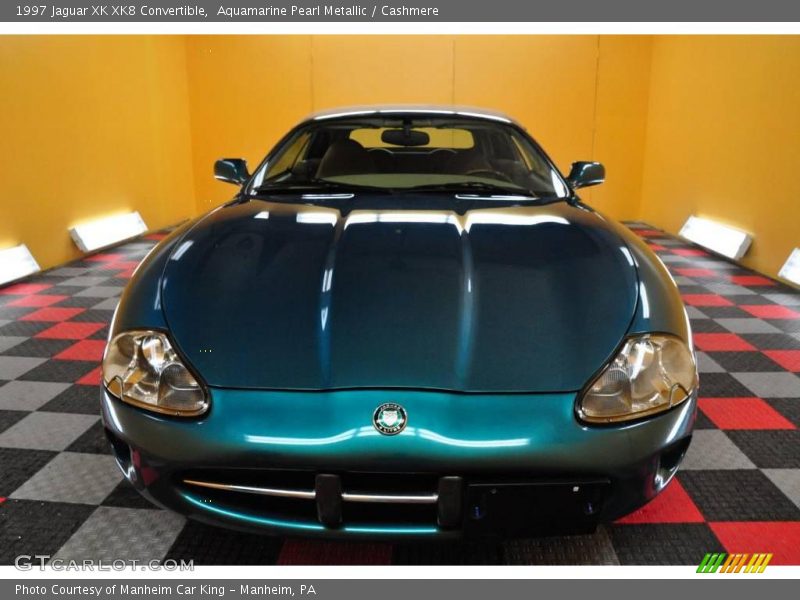 Aquamarine Pearl Metallic / Cashmere 1997 Jaguar XK XK8 Convertible