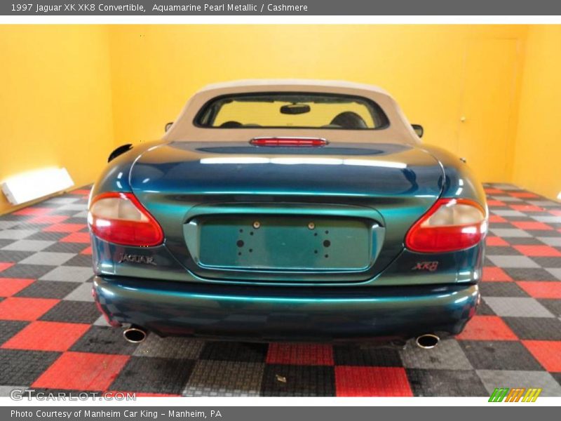 Aquamarine Pearl Metallic / Cashmere 1997 Jaguar XK XK8 Convertible