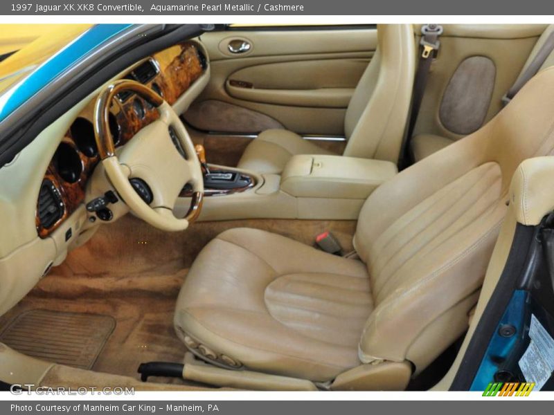  1997 XK XK8 Convertible Cashmere Interior