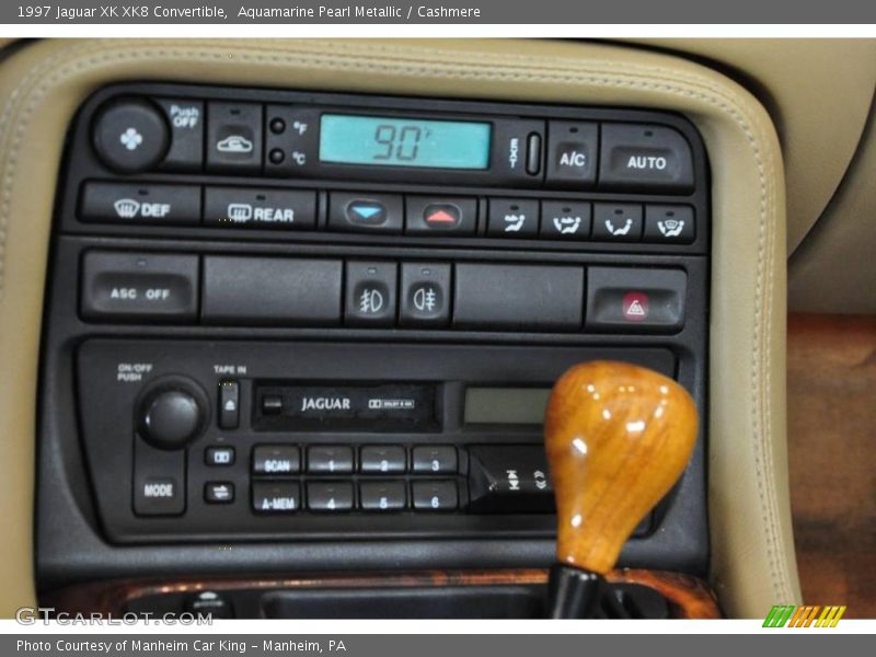 Controls of 1997 XK XK8 Convertible