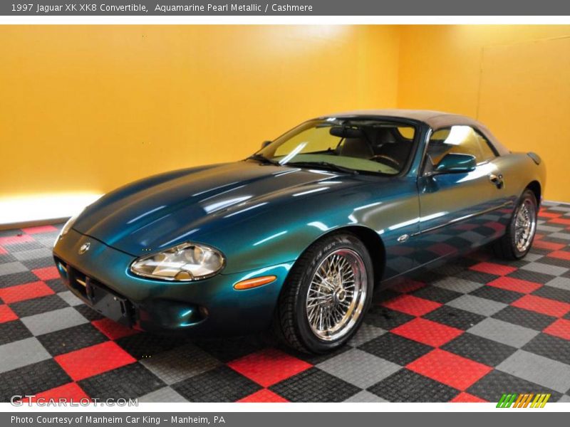 Front 3/4 View of 1997 XK XK8 Convertible