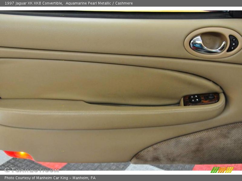 Aquamarine Pearl Metallic / Cashmere 1997 Jaguar XK XK8 Convertible
