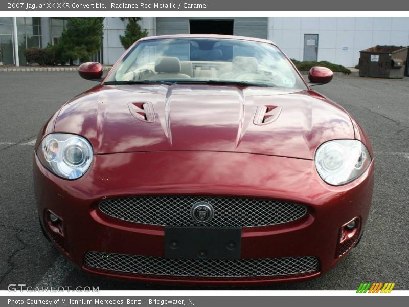 Radiance Red Metallic / Caramel 2007 Jaguar XK XKR Convertible