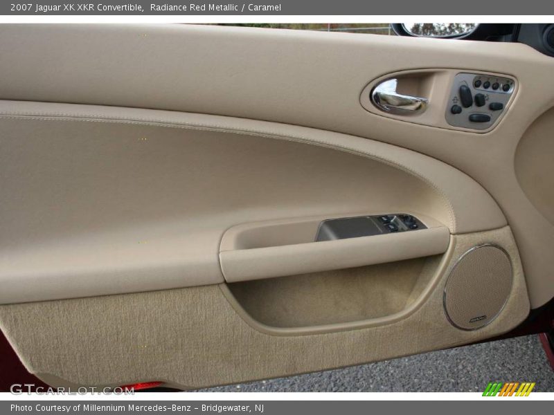 Radiance Red Metallic / Caramel 2007 Jaguar XK XKR Convertible