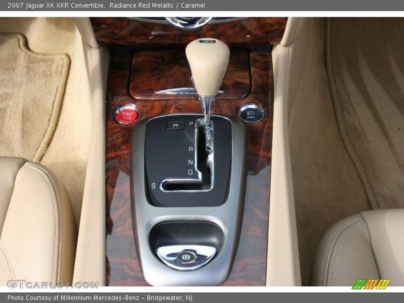 Radiance Red Metallic / Caramel 2007 Jaguar XK XKR Convertible