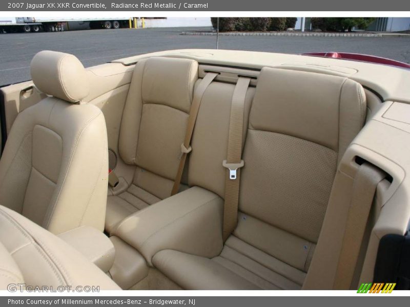 Radiance Red Metallic / Caramel 2007 Jaguar XK XKR Convertible