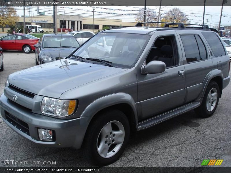 Diamond Graphite Metallic / Graphite 2003 Infiniti QX4 4x4