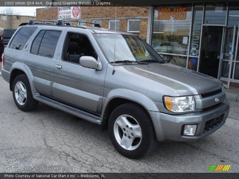 Diamond Graphite Metallic / Graphite 2003 Infiniti QX4 4x4