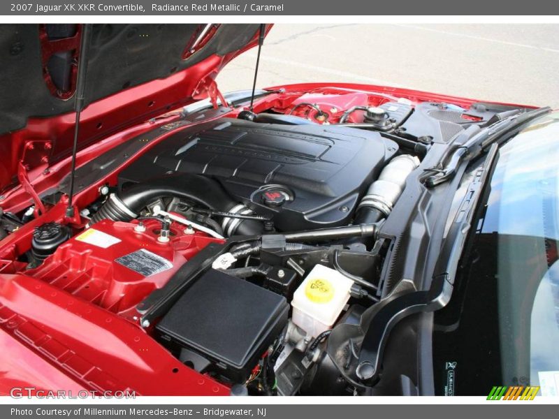Radiance Red Metallic / Caramel 2007 Jaguar XK XKR Convertible