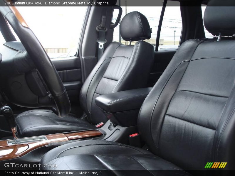 Diamond Graphite Metallic / Graphite 2003 Infiniti QX4 4x4