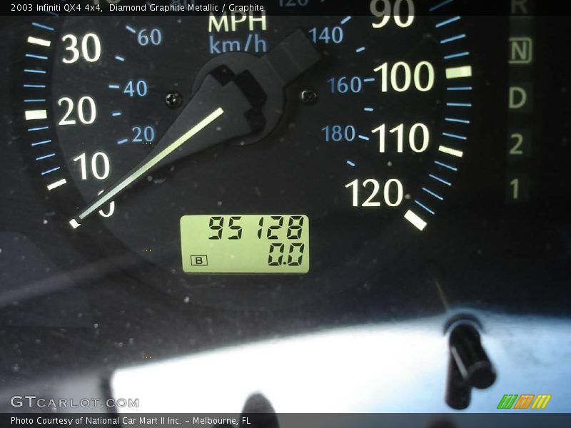 Diamond Graphite Metallic / Graphite 2003 Infiniti QX4 4x4