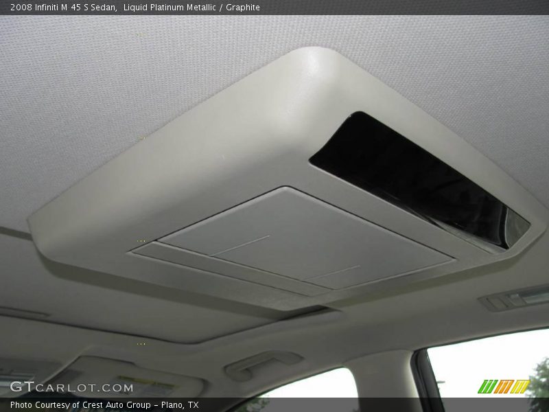 Liquid Platinum Metallic / Graphite 2008 Infiniti M 45 S Sedan