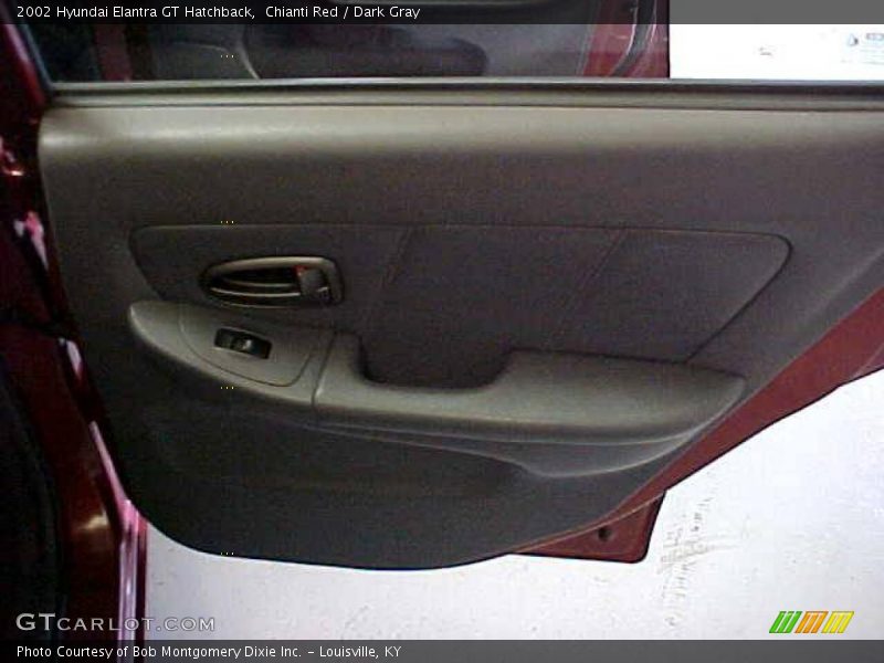 Chianti Red / Dark Gray 2002 Hyundai Elantra GT Hatchback