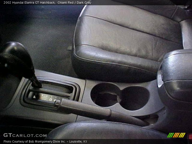 Chianti Red / Dark Gray 2002 Hyundai Elantra GT Hatchback